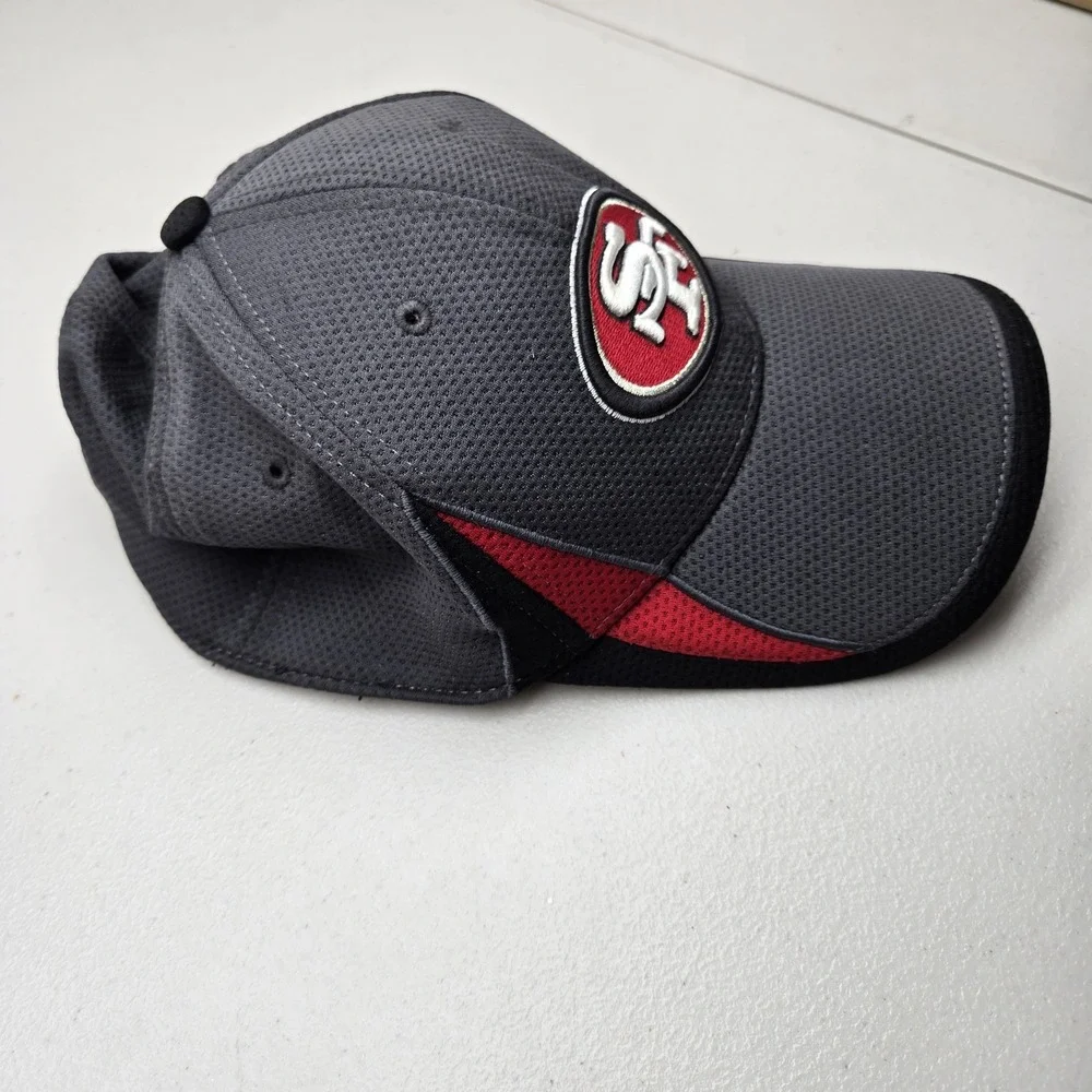 San Francisco 49ers Unisex Baseball Cap SMALL-MEDIUM Grayredblack New Era
